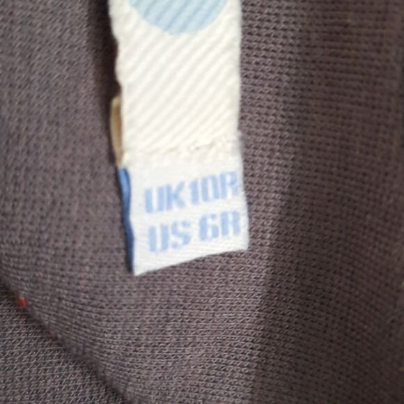 Boden Pall Mall Black and Grey Short Sleeve Sheath Dress Size 6 - Picture 4 of 5